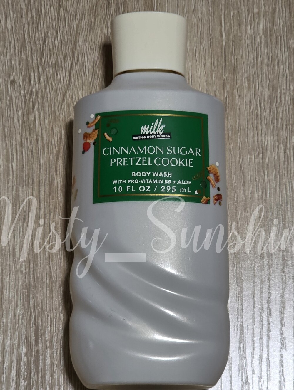 Bath & Body Works Milk Cinnamon Sugar Pretzel Cookie Body Wash 8oz NEW RARE